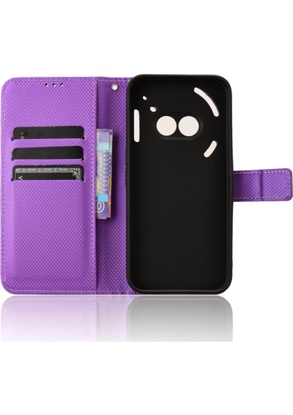 Nothing Telefon 2A Kart Tutucu Kickstand Kapak Manyetik Cüzdan (Yurt Dışından)