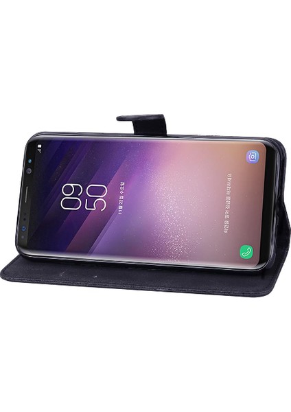 Samsung Galaxy S8 Artı Kart Yuvası Standı ile Flip Telefon Kılıfı (Yurt Dışından)