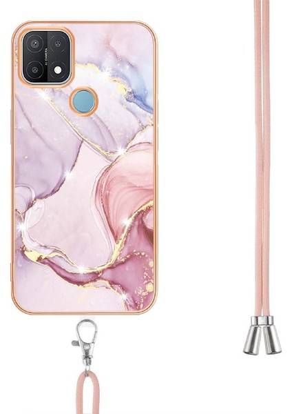 Oppo A15 Için KILIF/A15S Crossbody Kordon Askısı Tampon Mermer Anti-Scratch (Yurt Dışından) fiyatları