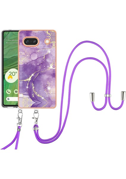 Google Piksel 7A Crossbody Kordon Askısı Tampon Anti-Scratch Yumuşak (Yurt Dışından)