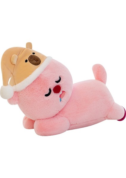 50CM Sevimli Kapibara Gece Içkisi Yakut Peluş Bebek Yastık (Yurt Dışından)
