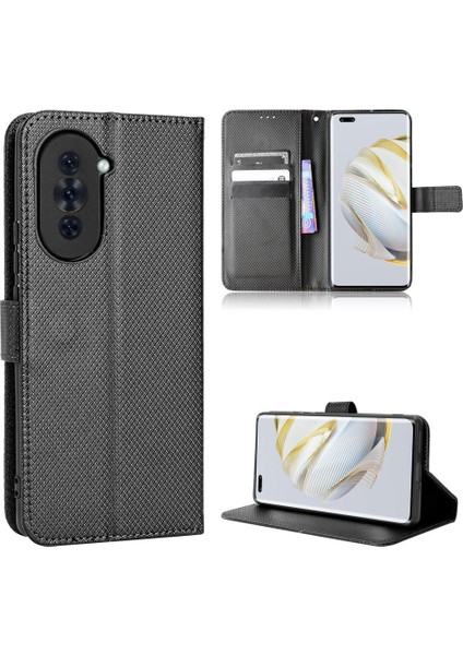 Huawei Nova 10 Kickstand Manyetik Cüzdan Kart Tutucu Kapak Için Kılıf (Yurt Dışından) fırsatları