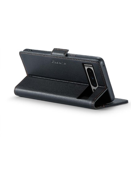 Google Pixel 8 Pro Anti Dolandırıcılık Kickstand Darbeye Dayanıklı Durumda (Yurt Dışından)