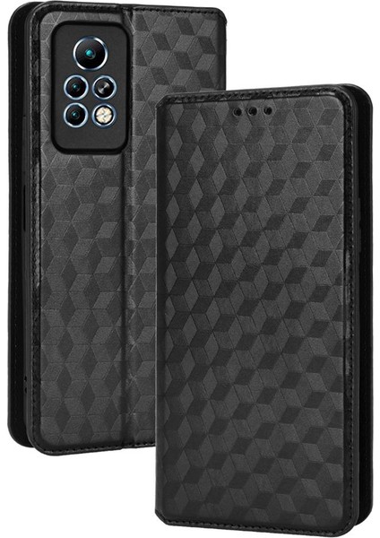 Infinix Not 11 Pro 3D Desen Manyetik Kapatma Kart Yuvaları Tutucu Için Kılıf (Yurt Dışından) indirimleri