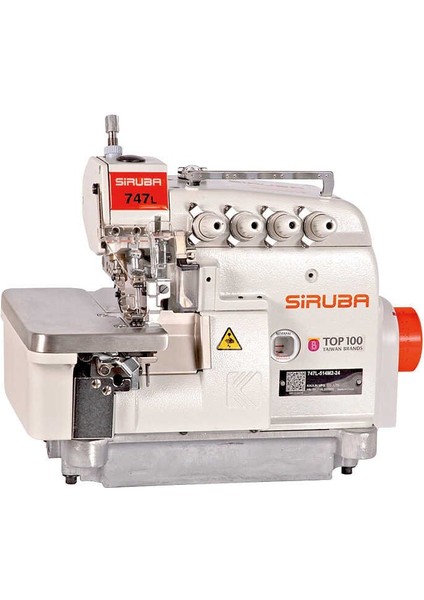 747L-514M7-23-BK1/DKLU1-0 4 Iplik Kıstırmalı Direct Drive Overlok Makinası