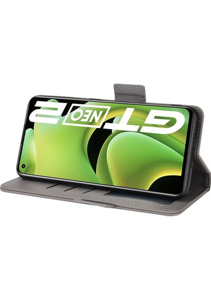 Realme Gt2 Pu Deri Yan Toka Kart Yuvaları Tutucu Cüzdan Için Kılıf (Yurt Dışından) indirimleri