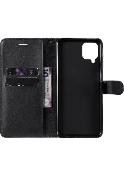 Samsung Galaxy A12 5g Için Flip Case Iş Cüzdan Telefon Kılıfı ile Yüksek (Yurt Dışından) indirimleri