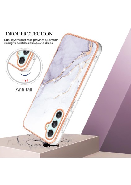 Samsung Galaxy A24 Yumuşak Tampon Koruma Mermer Desen Ince Tpu (Yurt Dışından) fırsatları
