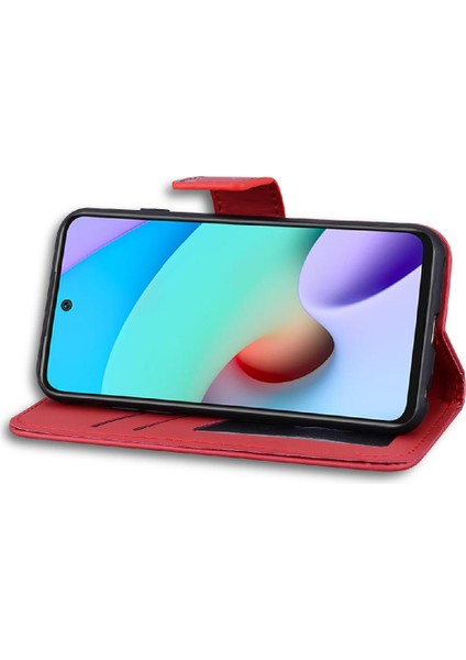 Xiaomi Redmi Not 11 Için Flip Case 4g Darbeye Deri Kılıf Basit Flip (Yurt Dışından)