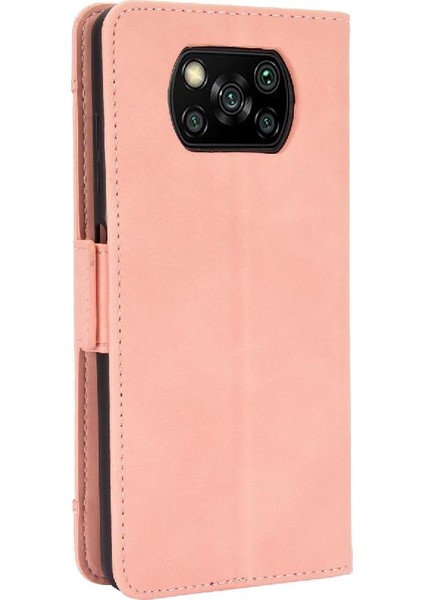 Xiaomi Poco X3 Pro Ayarlanabilir Ayrılabilir Kart Tutucu Manyetik Kapatma Deri Cüzdan Kapak (Yurt Dışından) indirimleri
