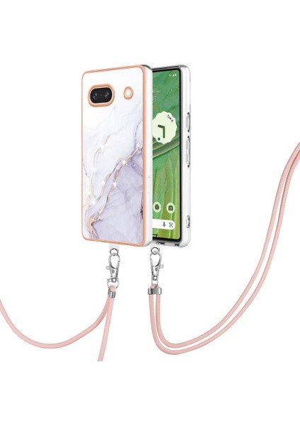 Google Piksel 7A Crossbody Kordon Askısı Tampon Anti-Scratch Yumuşak (Yurt Dışından)