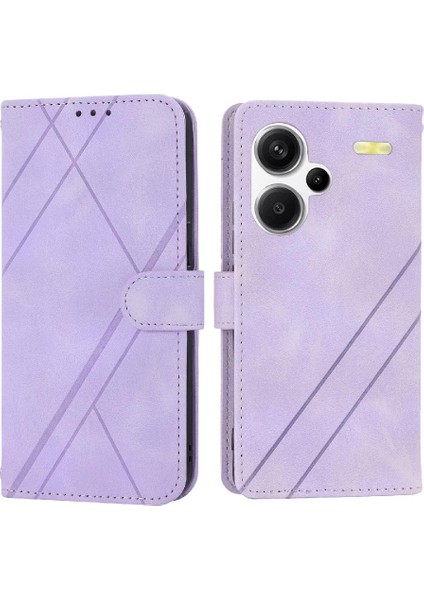 Xiaomi Redmi Not 13 Pro Artı Pu Deri Kapak Kredi Kartı Için Filp Durumda (Yurt Dışından)