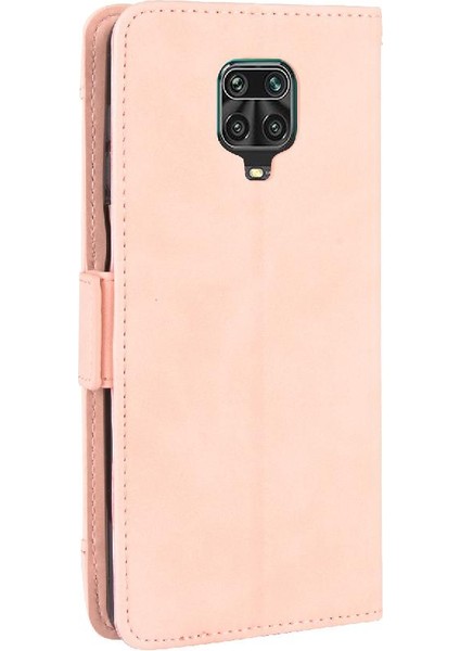 Xiaomi Redmi Için Not 9 Pro Max Ayarlanabilir Ayrılabilir Kart Tutucu Manyetik Kapatma Deri Cüzdan Kapak (Yurt Dışından)