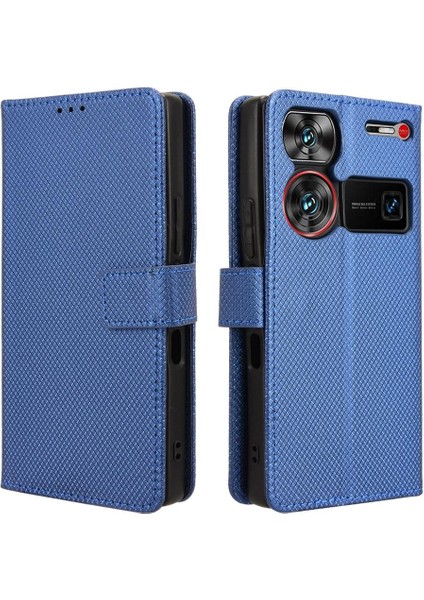 Nubia Z60 Ultra Kart Tutucu Manyetik Cüzdan Kapak Kickstand Için Kılıf (Yurt Dışından)