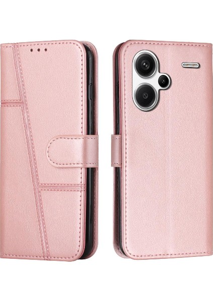 Uyumlu Xiaomi Redmi Not 13 Pro Artı Cüzdan Durumda (Yurt Dışından)