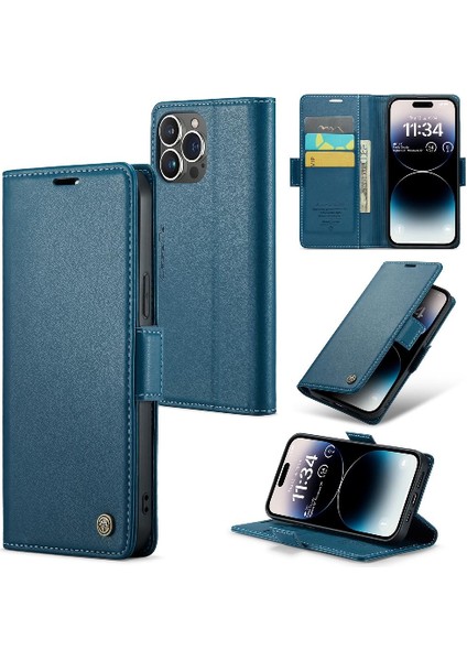 IPhone 14 Için Caseme Durumda Pro Kickstand Cüzdan Kılıf Darbeye Vaka Kartı (Yurt Dışından)