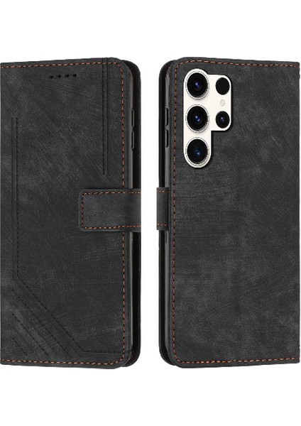 Uyumlu Samsung Galaxy S24 Ultra Cüzdan Kılıf (Yurt Dışından)