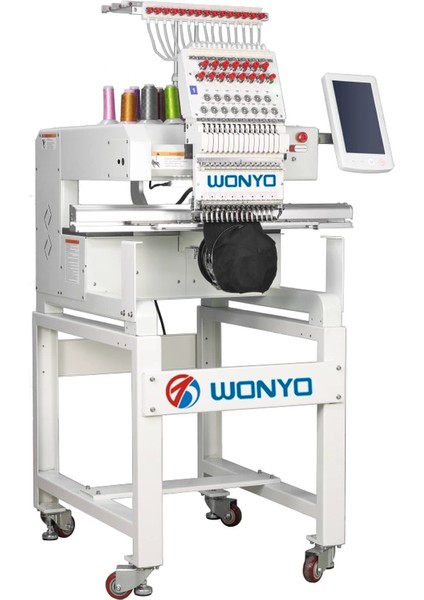 WYQ1501L Tek Kafa 15 Iğne Nakış Makinesi (60CM x 40 cm Işleme Alanı)