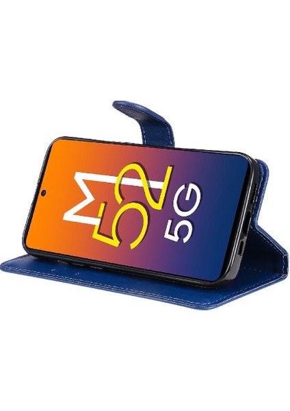 Samsung Galaxy M52 5g Için Flip Case Kart Yuvası ile Yüksek Kaliteli Deri (Yurt Dışından) indirimleri