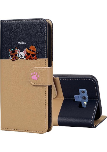 Samsung Galaxy Not 9 Kılıf Için Kılıf Basit Iş Cüzdan Flip (Yurt Dışından)