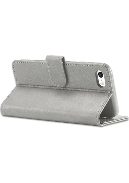Iphone 7/8 Için Buzağı Doku Yatay Kapak Kılıf Tutucu ile (Yurt Dışından) indirimleri