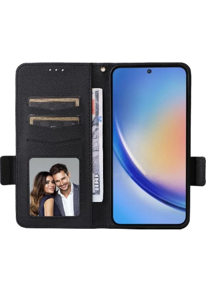 Samsung Galaxy A35 5g Manyetik Yan Toka Pu Deri Cüzdan Kart (Yurt Dışından) fiyatları