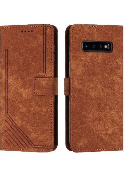 Uyumlu Samsung S10 Cüzdan Kılıf (Yurt Dışından)