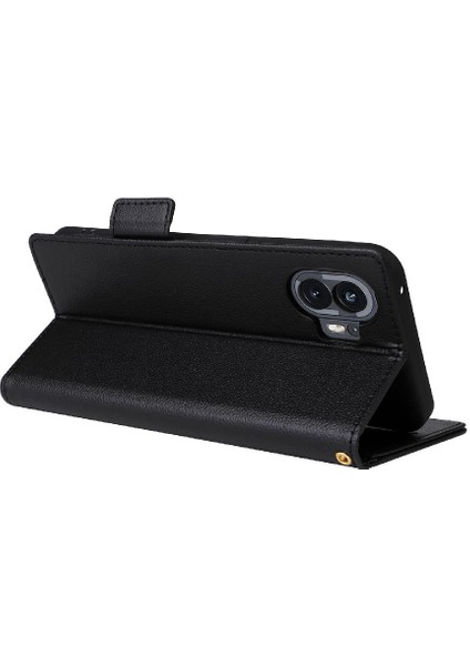 Nothing Kılıf Telefon 2 Pu Deri Yan Toka Kart Yuvaları Tutucu Manyetik (Yurt Dışından) modelleri