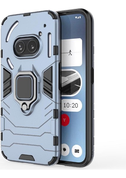 Nothing Telefon 2A 360 &deg; Dönen Halka Darbeye Kapak Askeri Damla (Yurt Dışından)