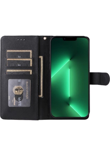Iphone 13 Için Flip Case Pro Cüzdan Kapak Çevirin Deri Kılıf Darbeye (Yurt Dışından) modelleri