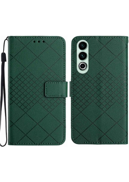 El Kayışı Manyetik Kapak Kart Yuvası ile Oneplus Nord Ce4 Için Flip Case Pu (Yurt Dışından)