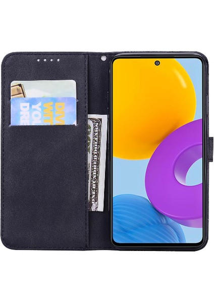Samsung Galaxy M52 5g Için Kılıf Kart Yuvası Standı Deri ile Büyük Kelebek (Yurt Dışından) indirimleri