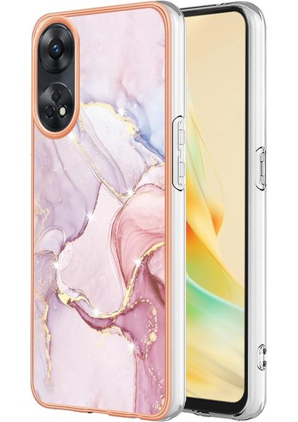 Oppo Oppo 8t 4g Koruma Için Kılıf Yumuşak Tampon Ince Tpu Mermer Desen (Yurt Dışından) fırsatları