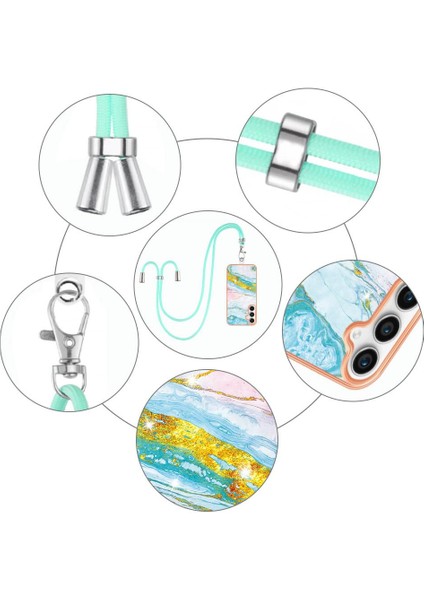 Samsung Galaxy S23 Fe 5g Için Kılıf Crossbody Kordon Askısı Anti-Scratch (Yurt Dışından) modelleri