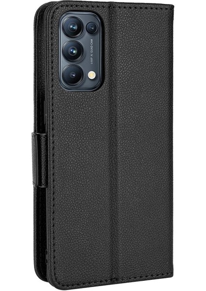 Oppo Oppo 5 Pro Için Kılıf Manyetik Yan Toka Pu Deri Cüzdan Kart Yuvaları (Yurt Dışından) indirimleri
