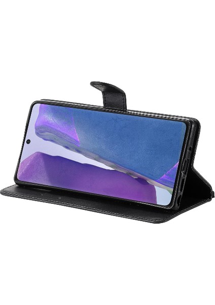 Samsung Galaxy Not 20 Iş Cüzdan Telefon Kılıfı Için Flip Case Yüksek Katı (Yurt Dışından) modelleri