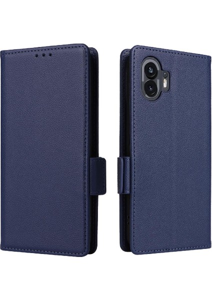 Nothing Kılıf Telefon 2 Pu Deri Yan Toka Kart Yuvaları Tutucu Manyetik (Yurt Dışından) modelleri
