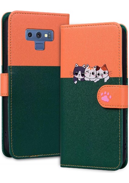 Samsung Galaxy Not 9 Kılıf Için Kılıf Basit Iş Cüzdan Flip (Yurt Dışından) indirimleri