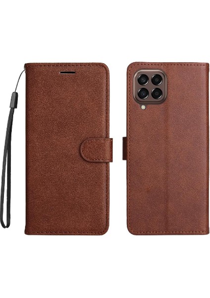 Samsung Galaxy M33 5g Iş Cüzdan Telefon Kılıfı Klasik Için Flip Case (Yurt Dışından)