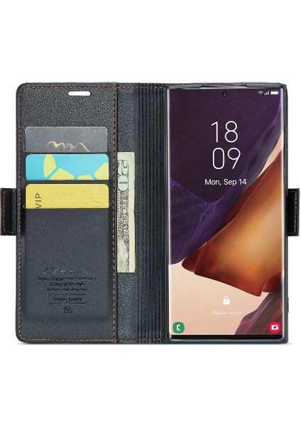 Samsung Galaxy Not 20 Ultra Cüzdan Kılıf Anti Dolandırıcılık Kartı Için Caseme Durumda (Yurt Dışından)