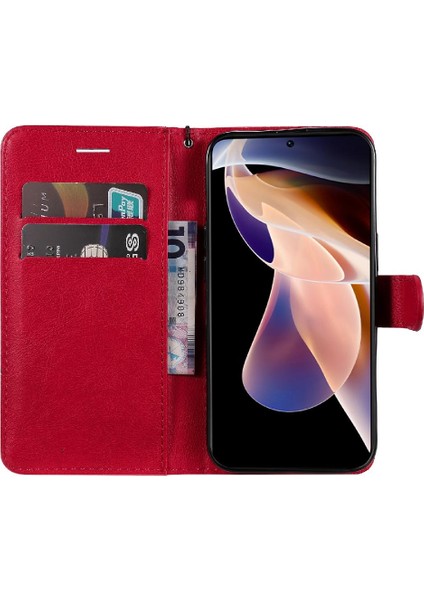 Xiaomi Redmi Not 11 Pro Artı Kart Yuvası Iş Cüzdan ile Flip Case (Yurt Dışından)