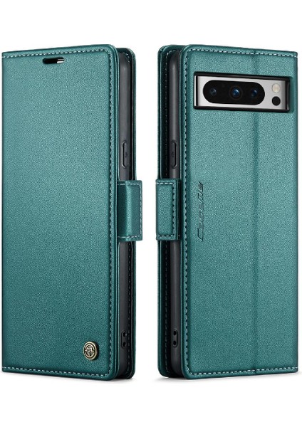 Google Pixel 8 Pro Anti Dolandırıcılık Kickstand Darbeye Dayanıklı Durumda (Yurt Dışından)