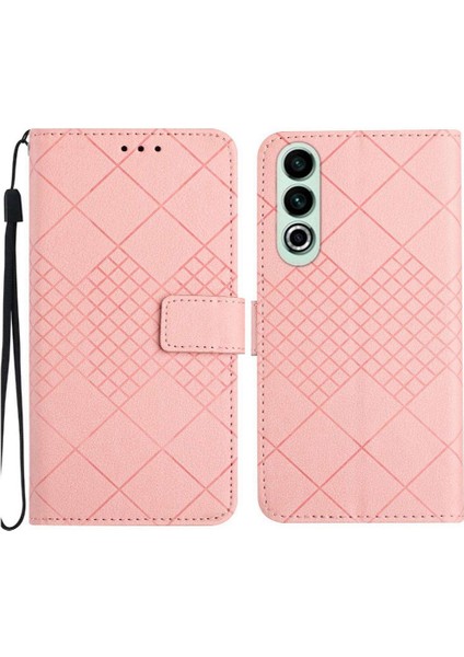 El Kayışı Manyetik Kapak Kart Yuvası ile Oneplus Nord Ce4 Için Flip Case Pu (Yurt Dışından)