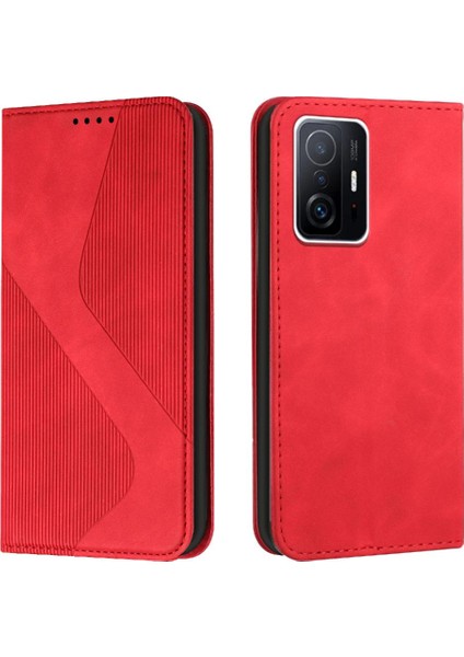 Xiaomi 11T/11T Pro Için Folio Kapak Cüzdan Kickstand Kart Yuvaları Tutucu (Yurt Dışından)