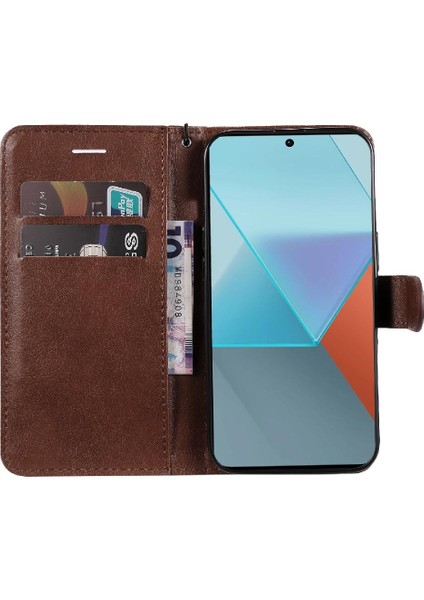 Xiaomi Redmi Not Için Flip Case 13 Pro 5g Iş Cüzdan Telefon Kılıfı ile (Yurt Dışından)