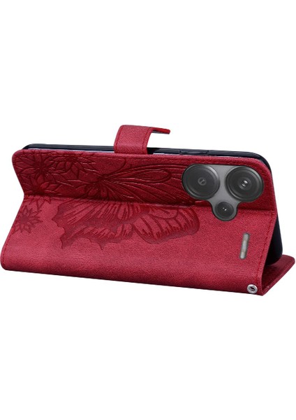Xiaomi Redmi Için Not 13 Pro Artı Kickstand Koruyucu Flip Case Büyük (Yurt Dışından)