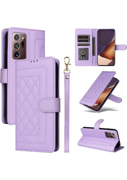 Samsung Galaxy Not 20 Için Flip Case Ultra Cüzdan Deri Kılıf Darbeye (Yurt Dışından)