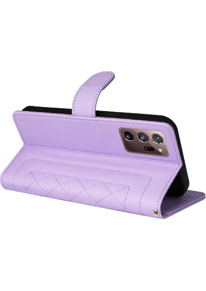 Samsung Galaxy Not 20 Için Flip Case Ultra Cüzdan Deri Kılıf Darbeye (Yurt Dışından)