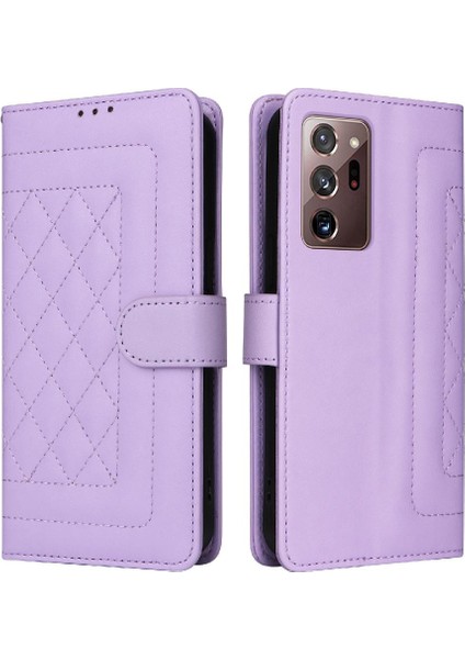 Samsung Galaxy Not 20 Için Flip Case Ultra Cüzdan Deri Kılıf Darbeye (Yurt Dışından)
