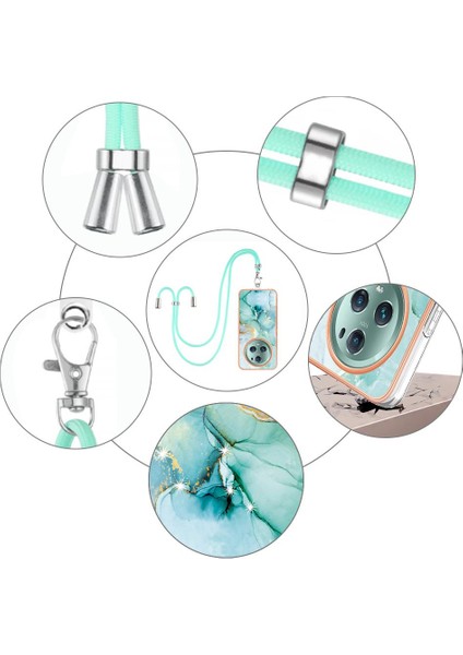 Onur Için Kılıf Sihirli 5 Pro Crossbody Kordon Askısı Anti-Çizik Yumuşak (Yurt Dışından) fırsatları